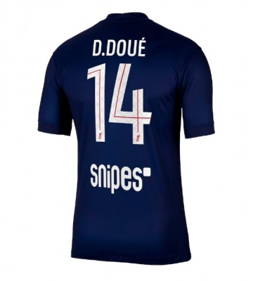 Paris Saint-Germain Desire Doue #14 Hemmatröja 2025-26 Kortärmad